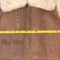 Polo Ralph Lauren Women's Brown Leather Shearling Fur Vest - Image 9