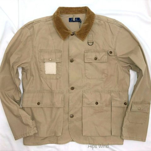 Polo Ralph Lauren Men's Paxton Wading Tactical Jacket Braun in Khaki