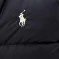 Polo Ralph Lauren Women's Faux Fur-Trim Down Coat In Polo Black Size S - Image 5
