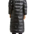 Nike Sportswear City Quilted Longline Down Parka Black Women Size: S - Image 4