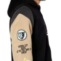 Puma Signature Letterman Players Edition Varsity Black Hood Coat Size S - Image 4